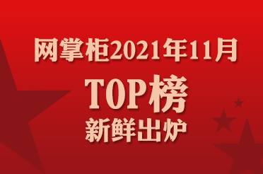 網(wǎng)掌柜2021年11月top榜單新鮮出爐